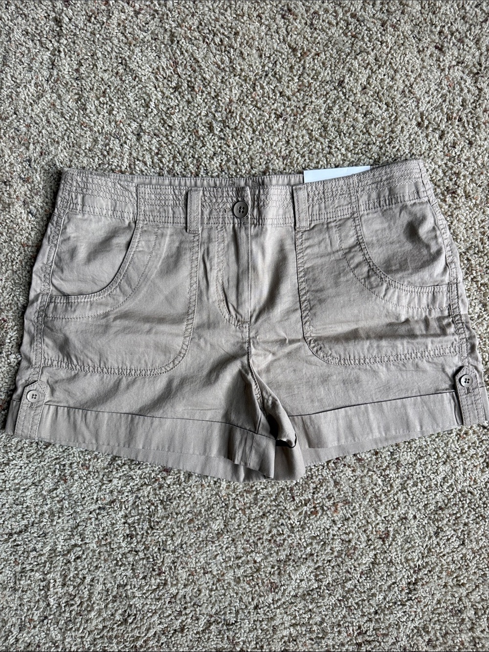 LOFT Tan Casual  Shorts